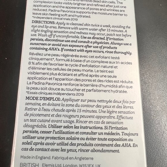 ELEMIS Pro-Collagen Tri Acid Peel FULL Size - Picture 2 of 4